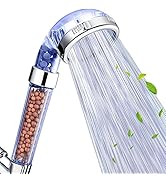 NOSAME Shower Head, Filter Filtration High Pressure Water Saving 3 Mode Function Spray Handheld S...