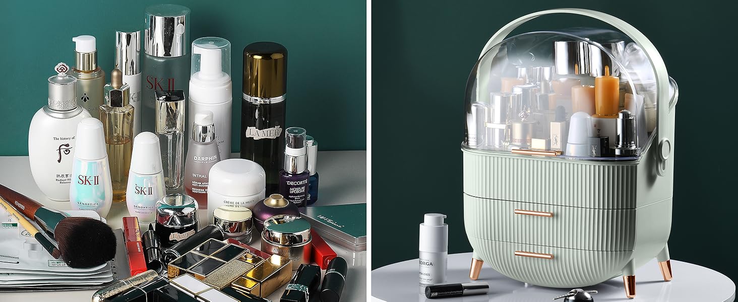 Makeup storage box