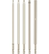 5pcs Hex Head Allen Wrench Drill Bit Set Allen Bits Metric H3-H8 Magnetic Quick Release Shank Pro...