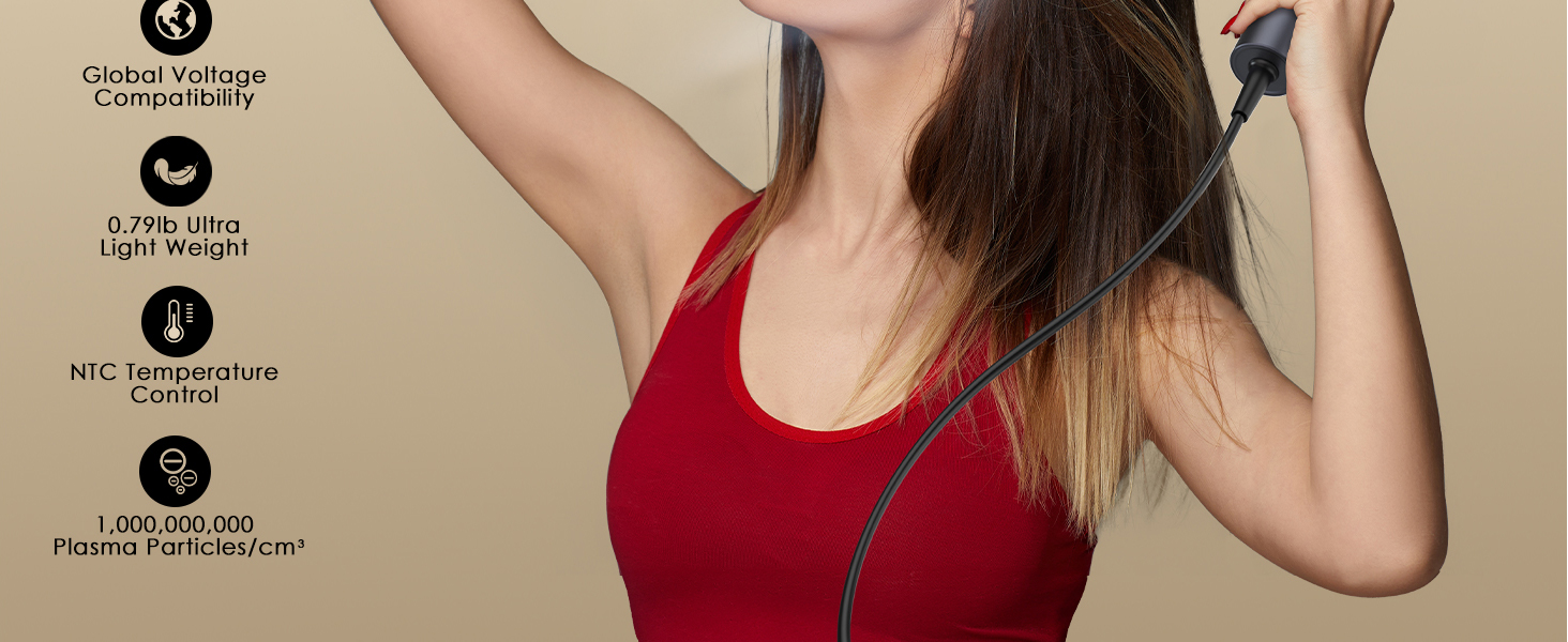 dual voltage hair dryer