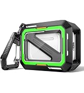 R-fun for AirPods Pro 3 Case 2025 with Clean Kit: Armor-Style Design with a high-Transparency Win...