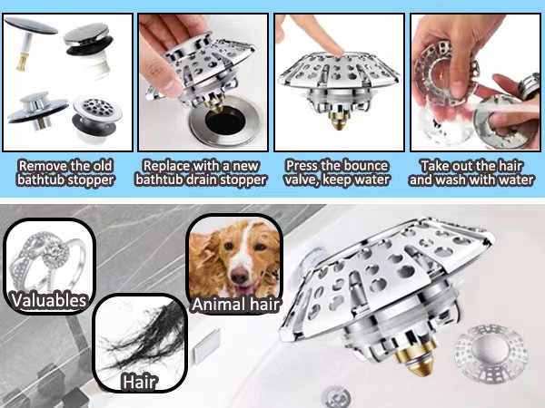 tub stopper bathtub drain