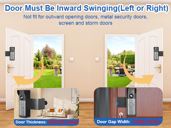 ring battery doorbell mount anti theft doorbell mount ring doorbell mount no drill