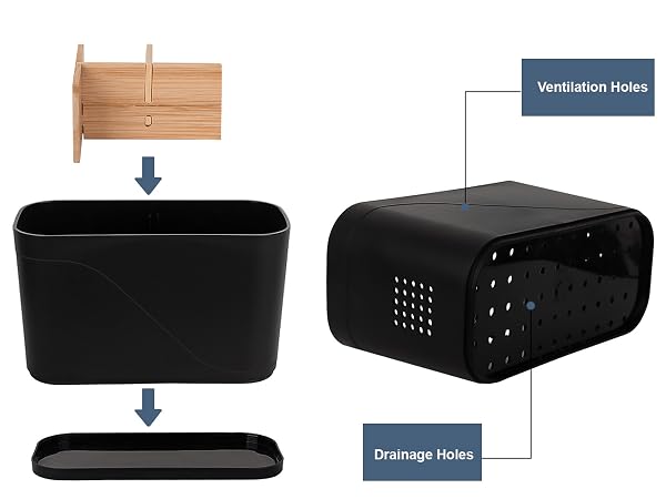 black bathroom accessories