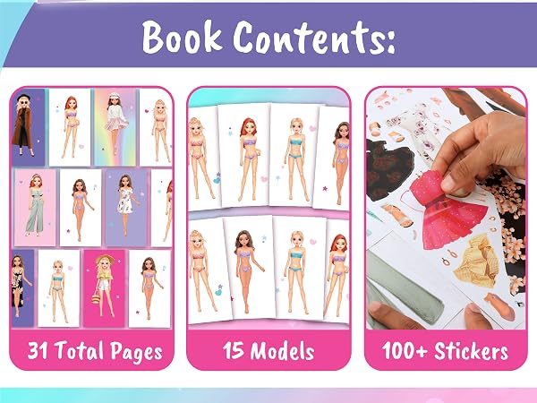 sticker dress up