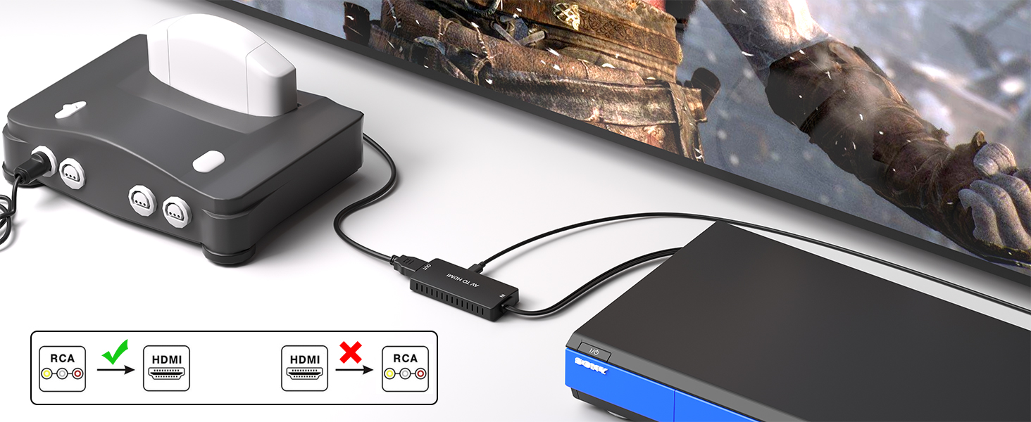 AV to hdmi