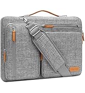 MOSISO 360 Protective Laptop Shoulder Bag,15-15.6 inch Computer Bag Compatible with MacBook Pro 1...