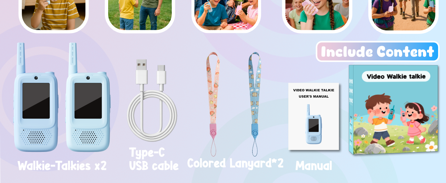 Video Walkie Talkies for Kids