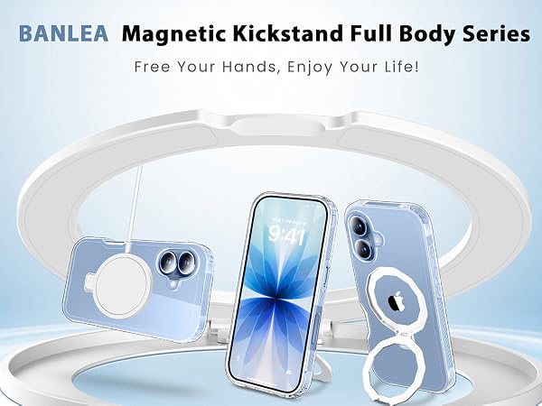 Full Body Kickstand Magnetic Case
