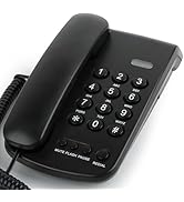 Lativu Corded Landline Phone, Simple Office Telephone Home Phone,Telephone Landline Phones Use fo...