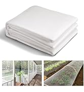ANPHSIN Stronger Garden Mesh Netting - 10 x 33 ft PP Nanocomposite Bird Net Barrier, Mosquito Net...