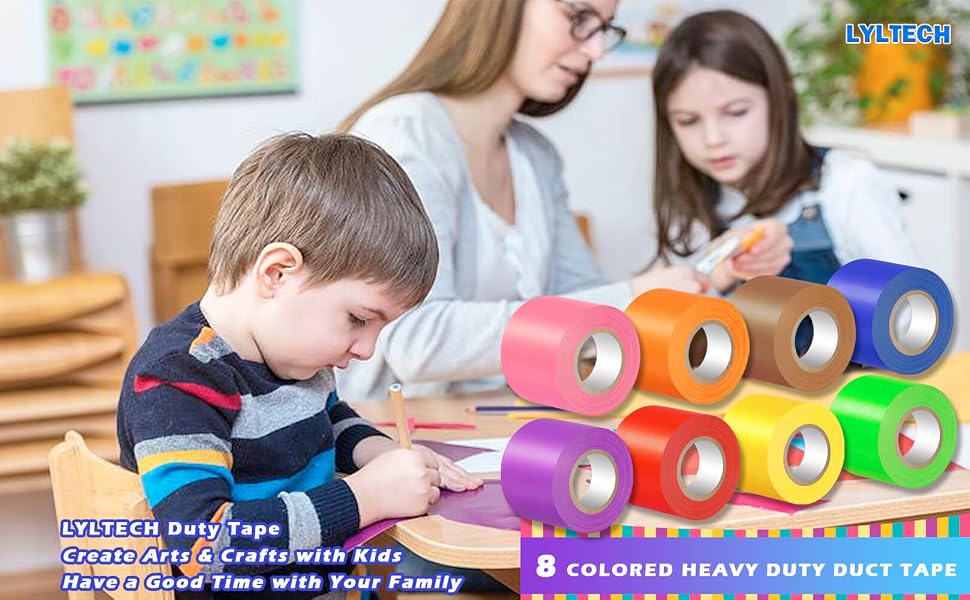 Heavy duty tape crafts