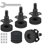 UBANU Adjustable Leveling Feet, 4 Pack 3/8