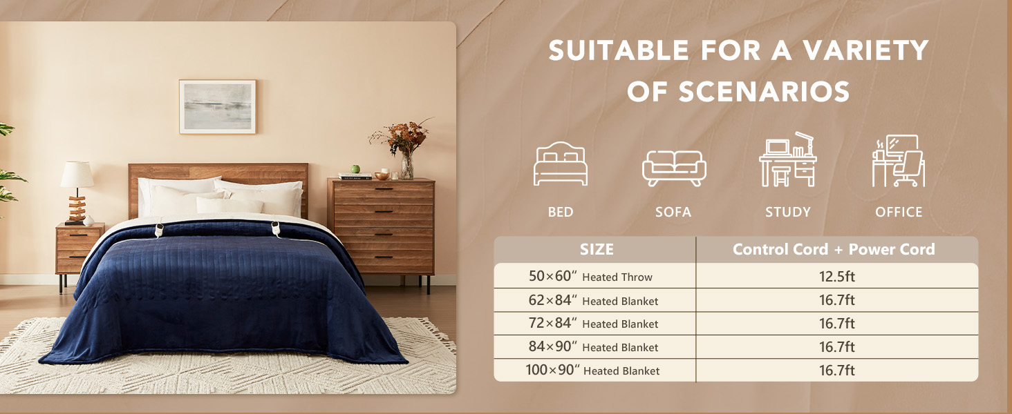 heating area is larger and the heat distribution is more uniform