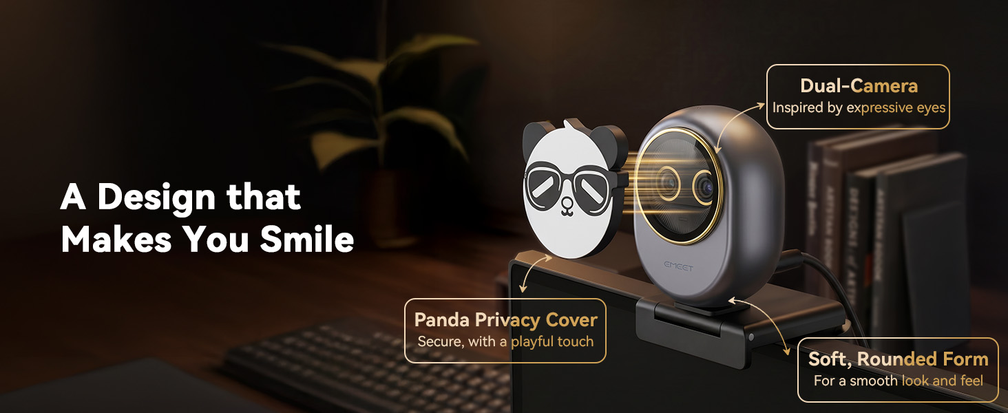 A Smile-Worthy Design That Charms streaming camera