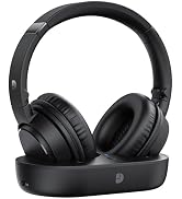 Dytole Wireless Headphones for TV, TV Headphones Wireless for Seniors with Transmitting Charging ...