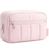 Noozion Makeup Bag Travel Toiletry Bag, Puffy Padded Cosmetic Bag for Women, Makeup Organizer Cas...