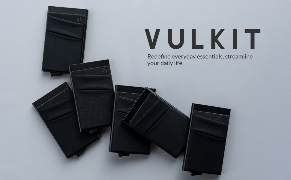 VULKIT Pop up wallet