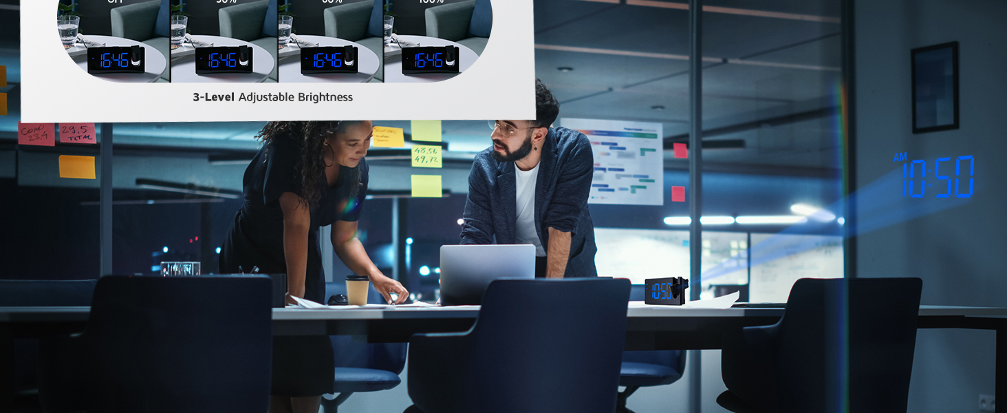 Projection Alarm Clock