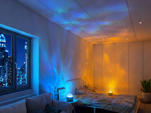 water ripple projector light