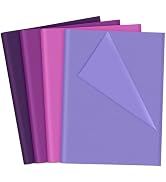NEBURORA 108Sheets Purple Gift Wrapping Paper Tissue Paper Bulk Art Tissue Paper for Mother's Day...