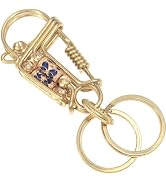 CMVFYL Cute Carabiner Clip, Keychain Accessories Aesthetic, Heavy Duty Snap Hook Key Fob, Handmad...
