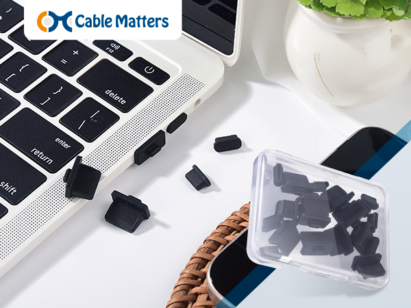 Combo-Pack USB-C and USB Port Covers