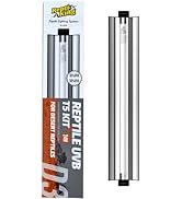 ReptiKing UVB Reptile Light, 24W T5 Light Fixture and 10.0 UVB Tube Kit, for Desert-Dwelling Rept...