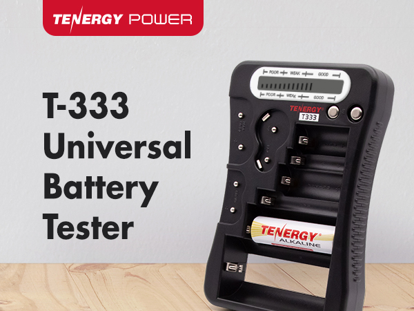 Tenergy Power T-333 universal battery tester