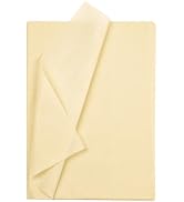 RUSPEPA Gift Wrapping Tissue Paper - Ivory Tissue Paper for Gift Wrap, Art Crafts, DIY, Pack Bags...
