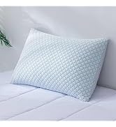 Alkyonos Shredded Memory Foam Cooling Medium Soft Viscose Derived from Bamboo Pillow Queen Size, ...