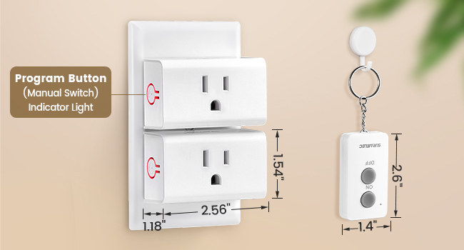 outlet remote control wireless