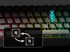 NS68 Hall Effect Rapid Trigger Gaming Keyboard