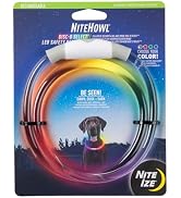 Nite Ize NiteHowl Rechargeable LED Safety Necklace - Disc-O Select - High-Visibility Collar for N...