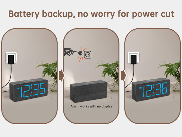 alarm clocks for bedrooms