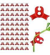 linastu 60PCS Plant Training Clips, 90 Degrees Bud Trainer Clips Low Stress Training Clips Bud Be...