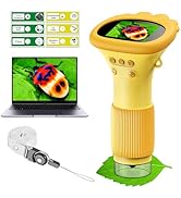 WINWEND Kids Microscope Pocket Microscope -1000X Portable Microscope for Kid | Photo and Video Mi...