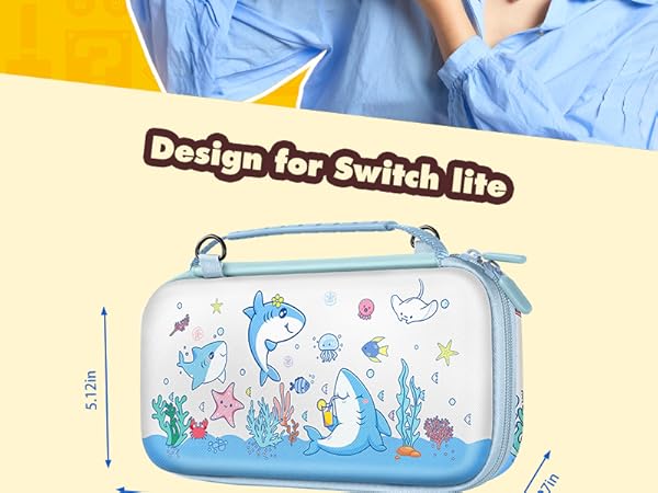 Gurgitat 6in1 Kits Accessories Bundle for Nintendo Switch Lite 2019