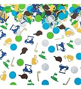 240Pcs Glitter Golf Confetti,Golf Themed Table Decoration Scatters,Golf Party, Birthday Party Tab...