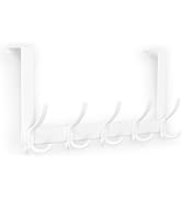 Optish Door Hanger Hook, Over The Door Hooks for Hanging, Over The Door Towel Racks for Bathroom,...