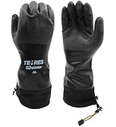 SHOWA 282-02 Waterproof Breathable Insulated Winter/Ski/Ice Glove with Extended Cuff (1 Pair)