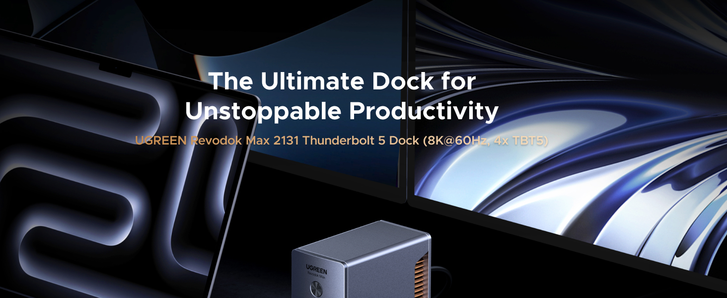 UGREEN Revodok Max 2131 Thunderbolt 5 Dock