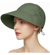 IVYWNT Wide Brim Sun Hat - Summer UV Protection Packable Baseball Cap Adjustable Hiking Fishing G...