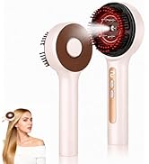 Gewaizhuan Electric Scalp Massager, 3-in-1 Hair Oil Applicator with Nano Mist, IPX7 Waterproof Sc...