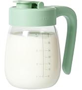 32oz Breast Milk Storage, Glass Formula Mixing Storage with Lid - Heat & Cold Resistant, Leak-Pro...