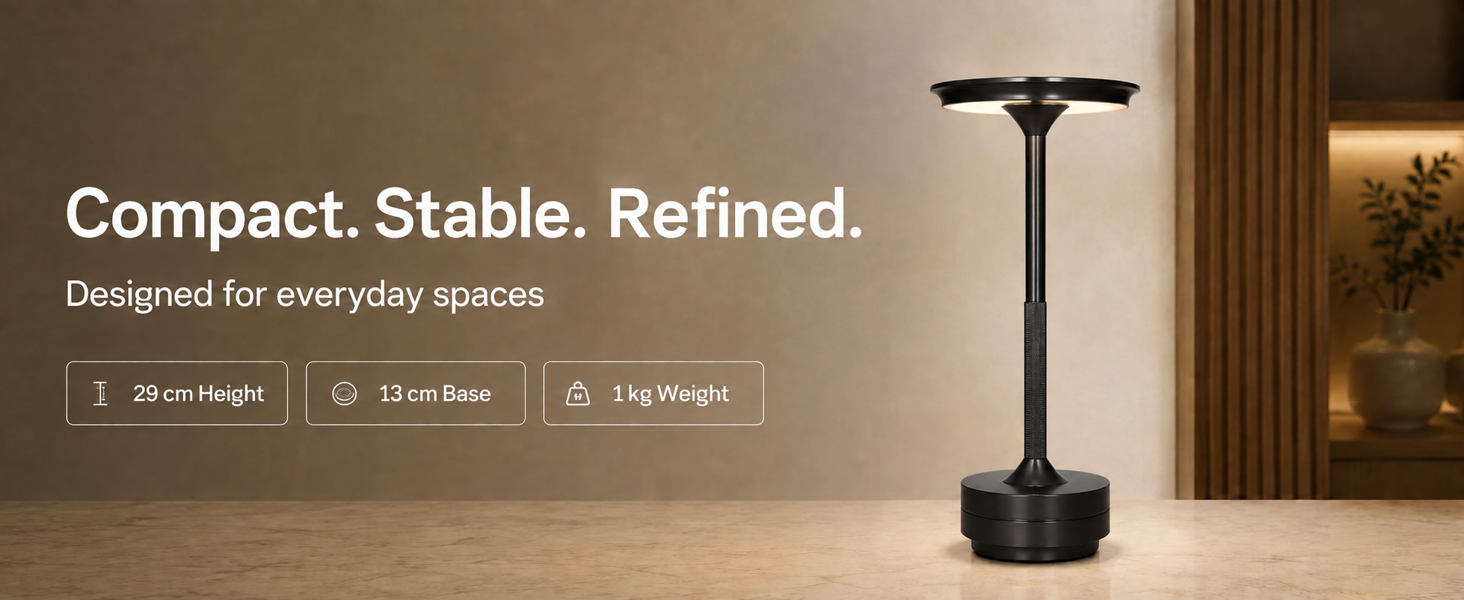 Mollislux Cordless LED Table Lamp