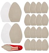 PH PandaHall 20pcs 2 Styles Shoe Sole Protectors, 3.2x5 inch Non-Slip Shoes Pads Adhesive Bottom ...