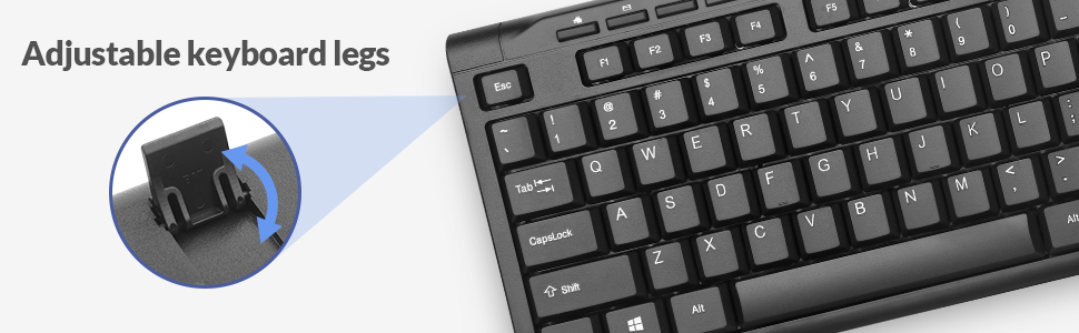 Rii RK907 USB Wired Keyboard