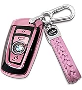 Creativity Suitable For BMW key fob cover. Advanced soft TPU key box is compatible with X1 X3 X4 ...