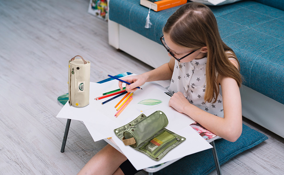 roller up pencil case